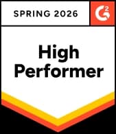 G2 High Performer — Spring 2026