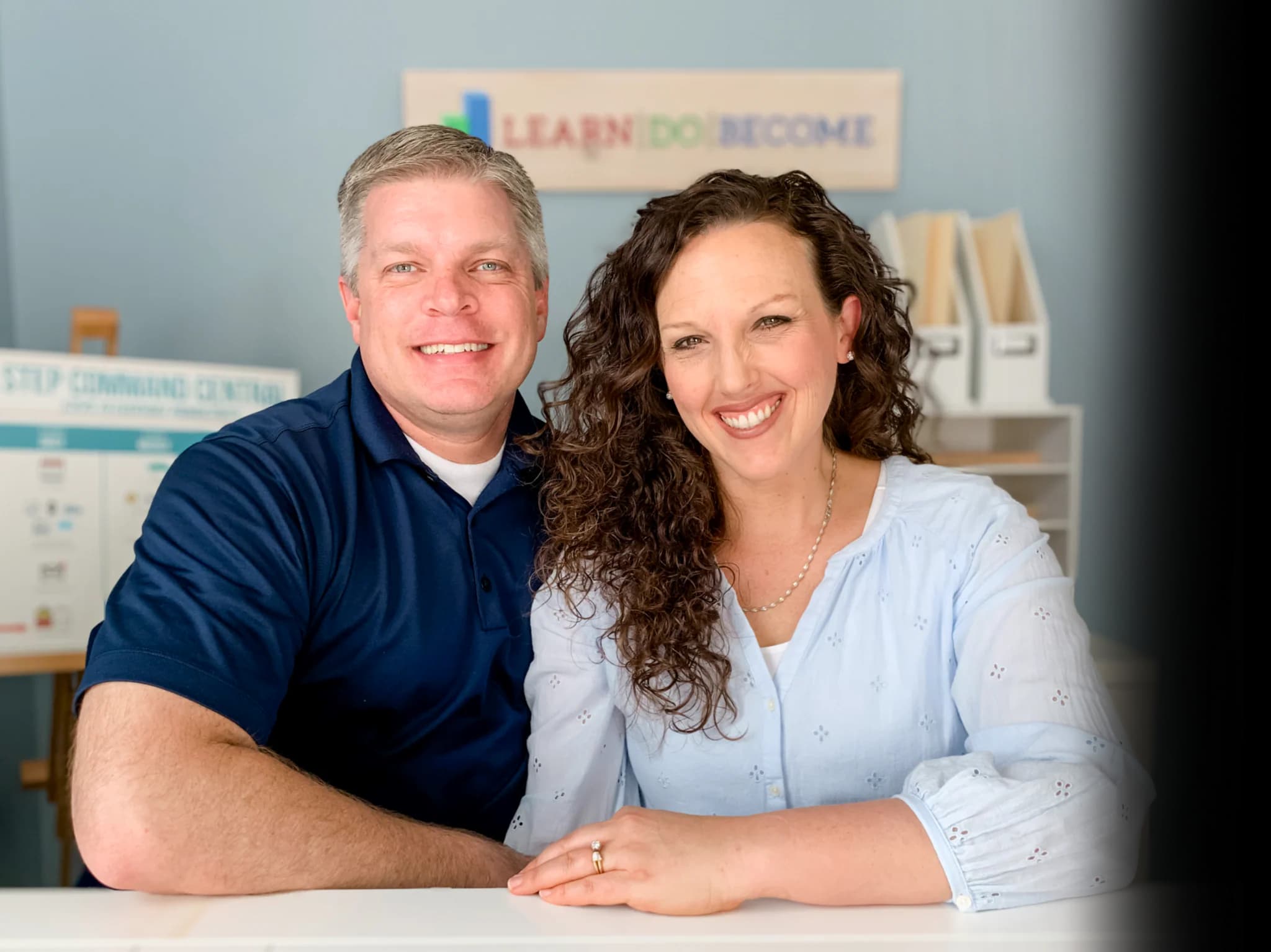April & Eric Perry, founders of LearnDoBecome