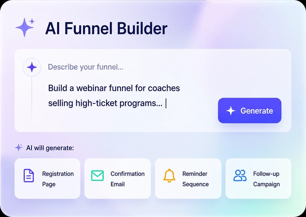 AI Webinar Builder