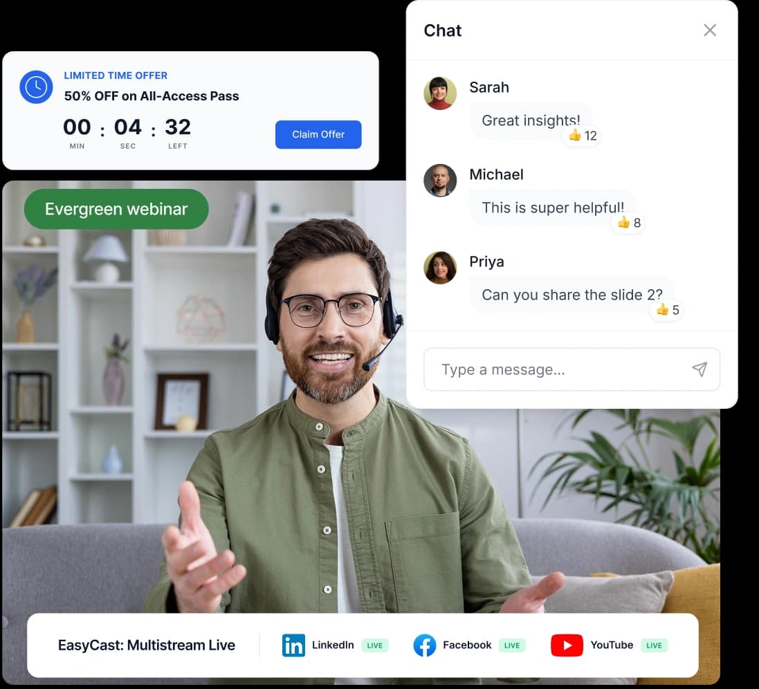 Evergreen & Automated Webinars