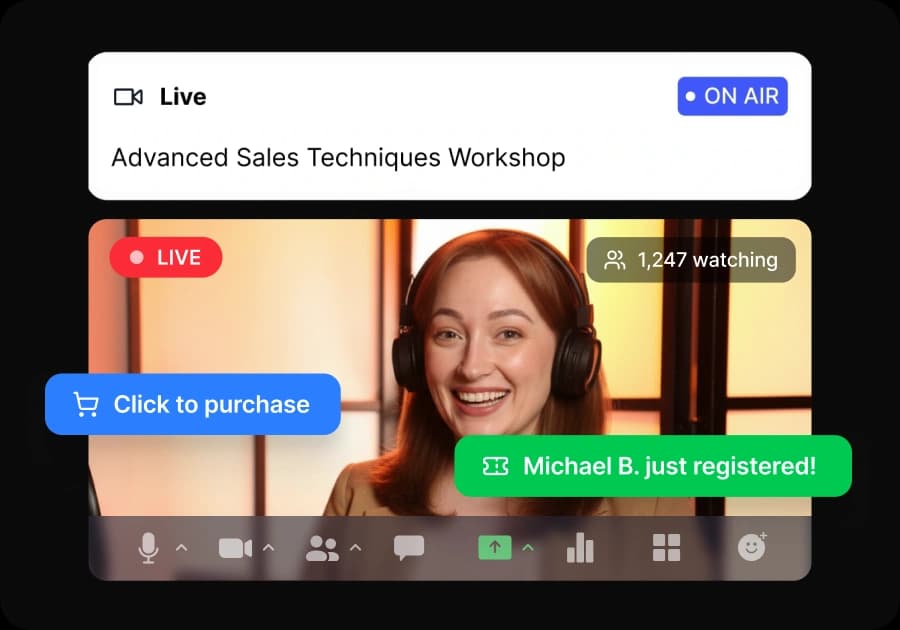 Launch live webinar