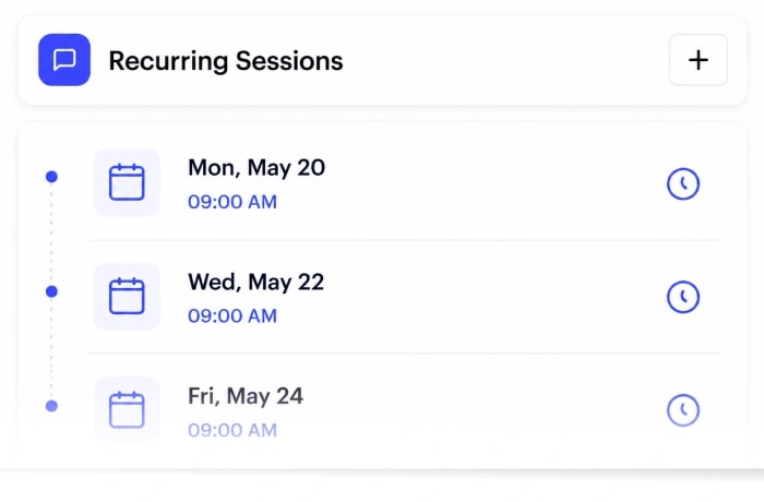 Multiple Session Options