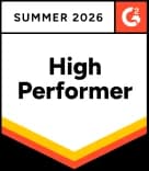 G2 High Performer — Summer 2026