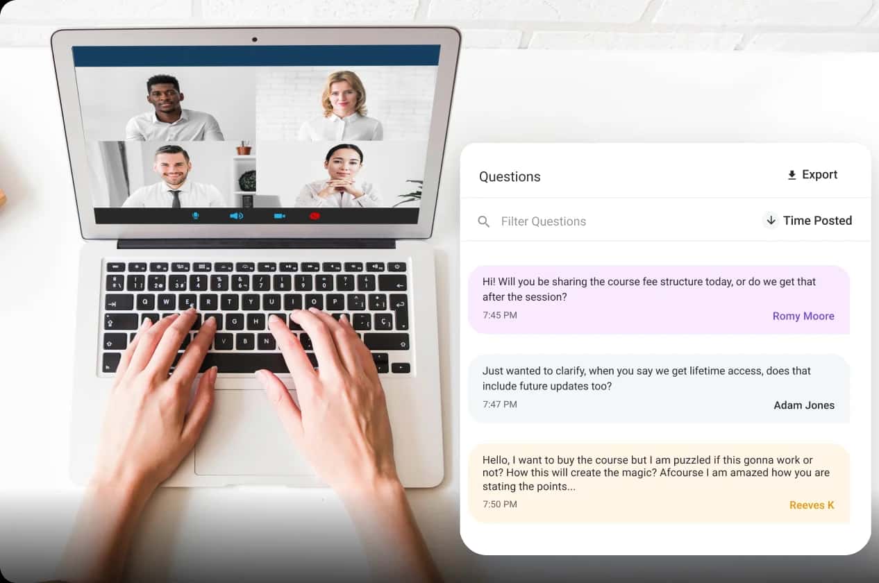 EasyWebinar product demo preview