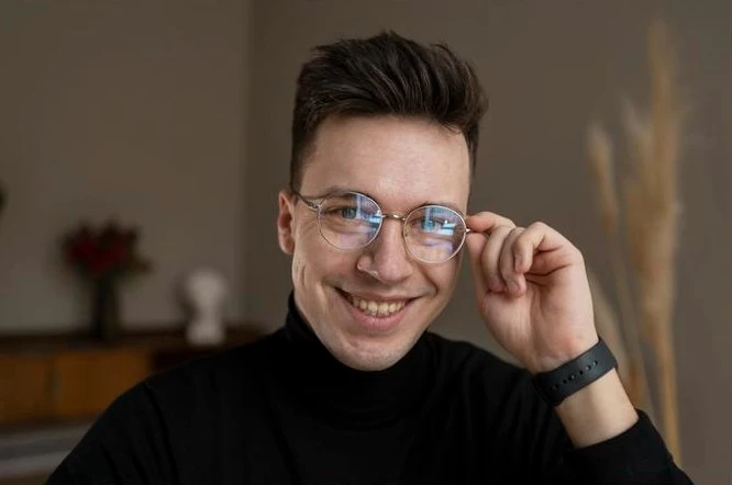 Presenter in an on-demand webinar recording