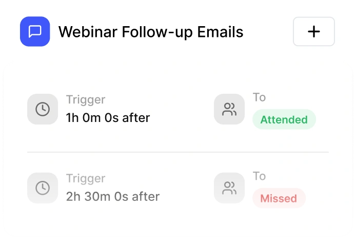 Automated Follow-Up