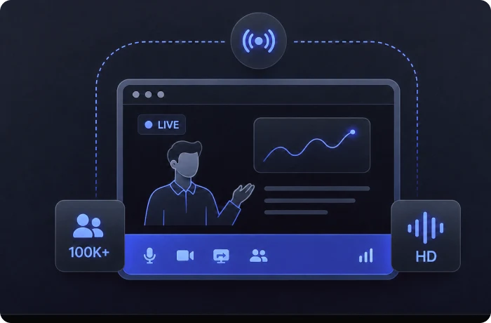Broadcast-grade live demos