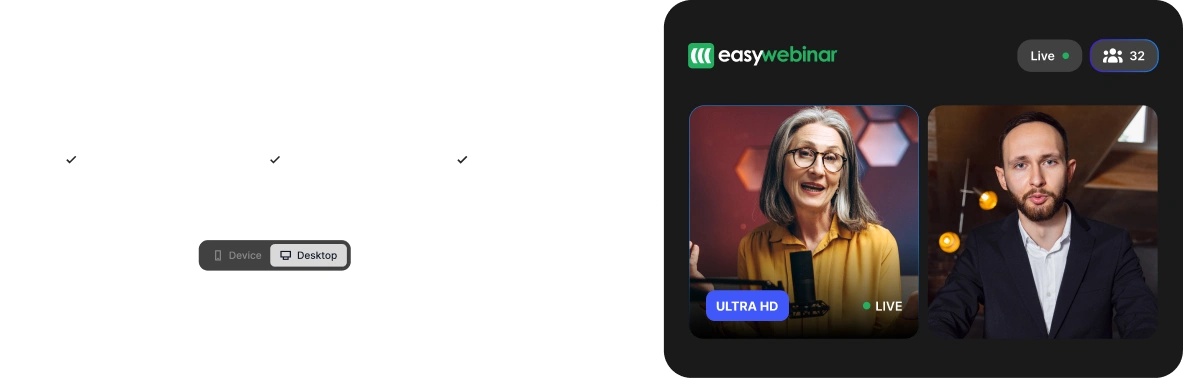 Launch your webinar workflow