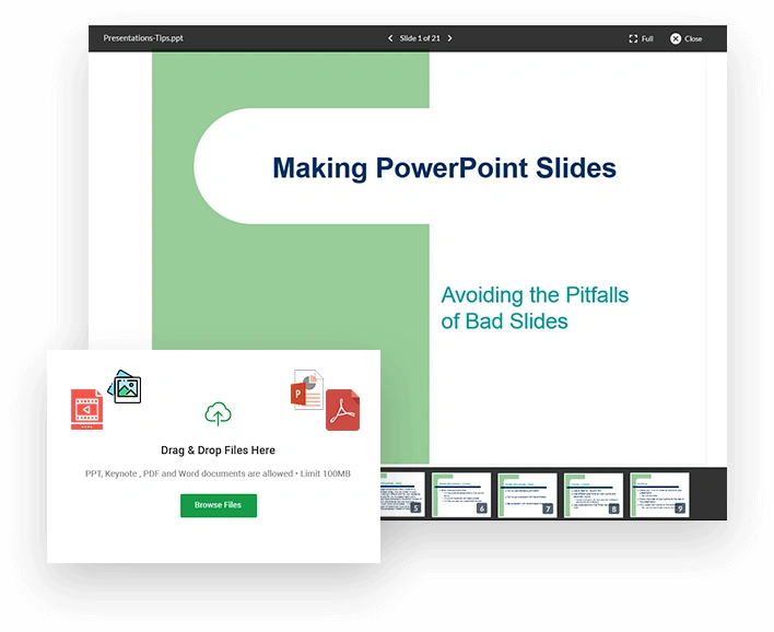 Live Presentation Slide