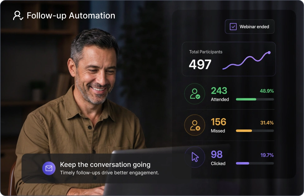 Nurture and automate your follow-ups