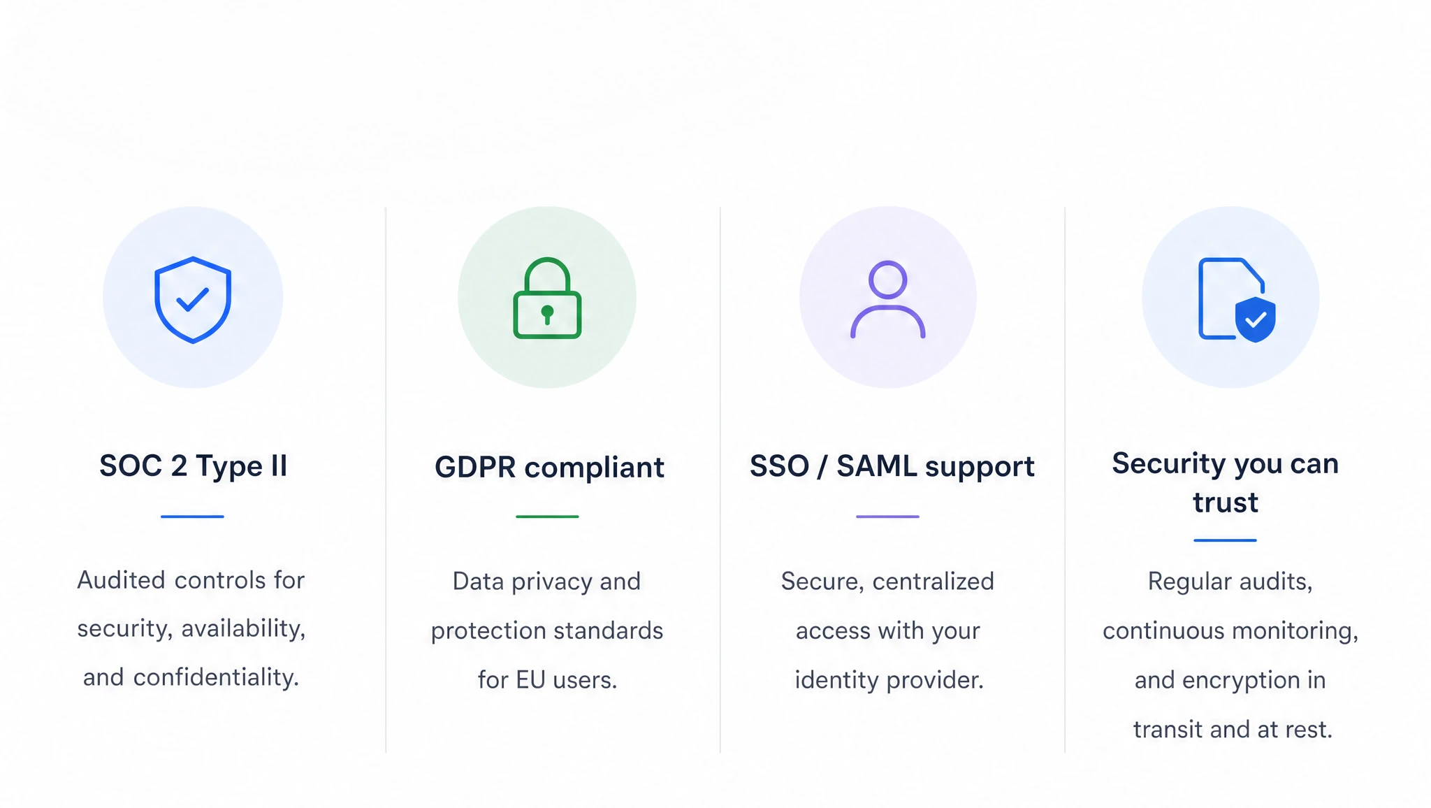 Enterprise-grade security