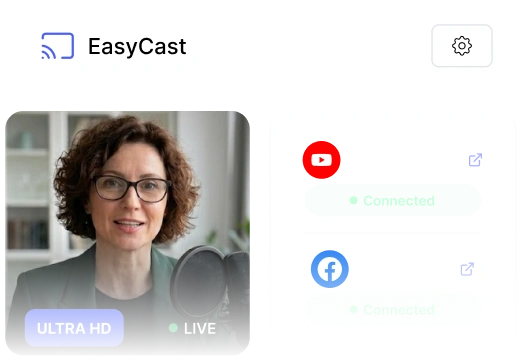 Multistreaming with EasyCast