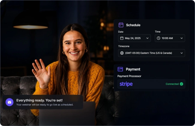 Configure your simulive settings