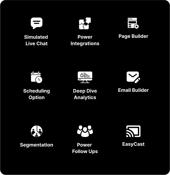 Person attending a webinar on a laptop