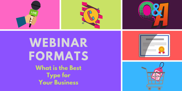 webinar formats