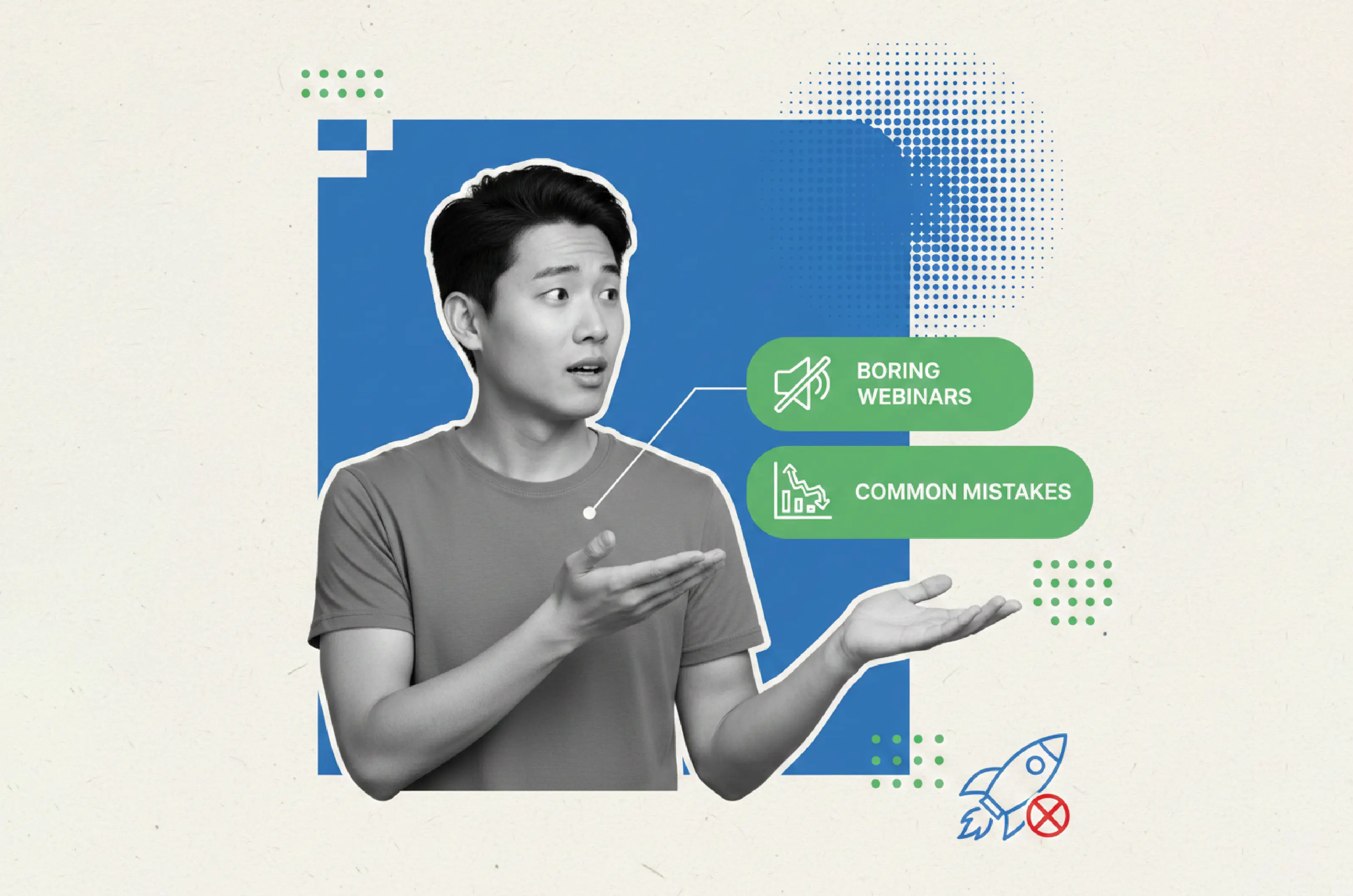 Common Errors That Make Webinars Boring And How to Fix Them