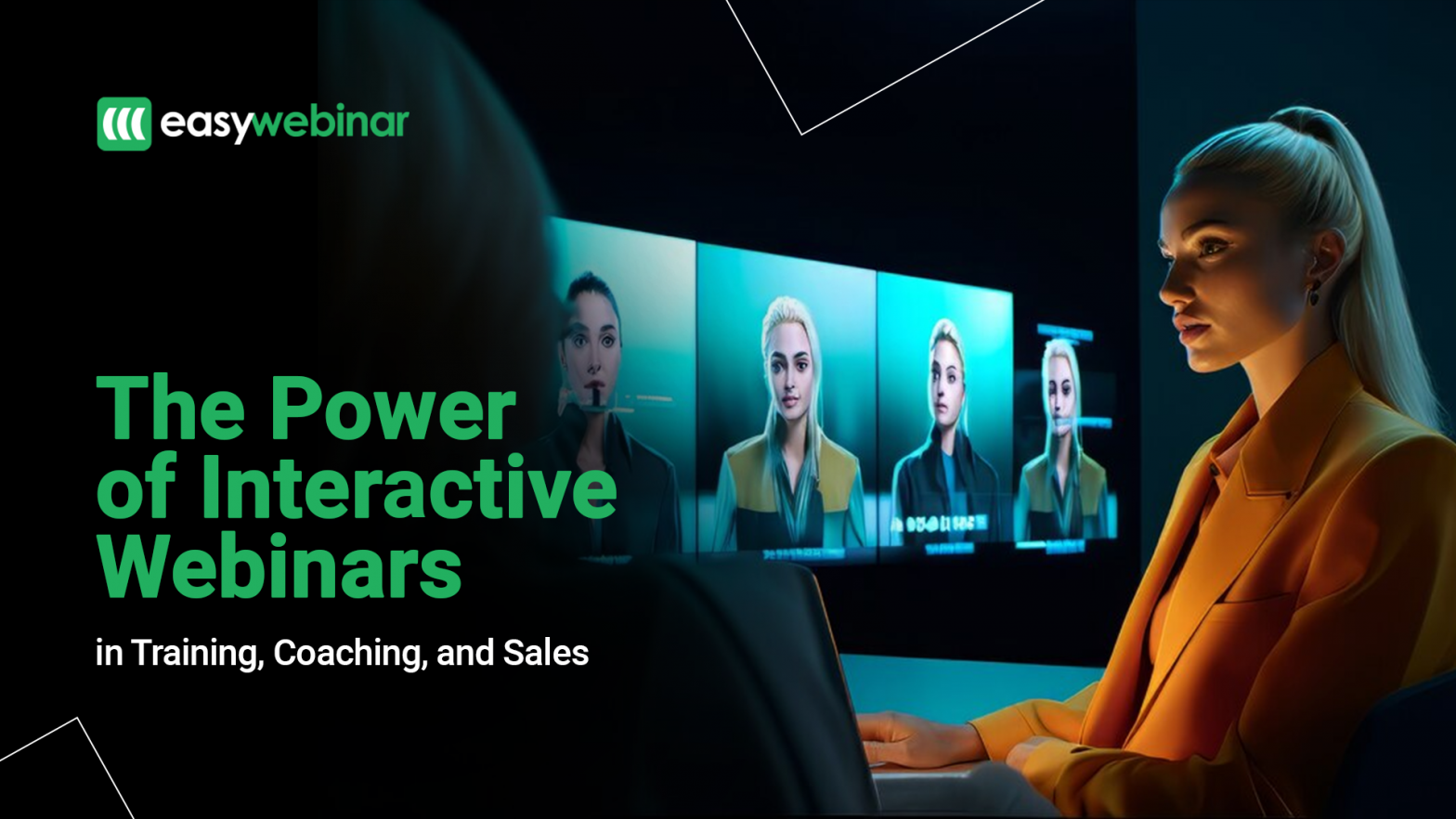 Power of interactive webinars in training sales easywebinar