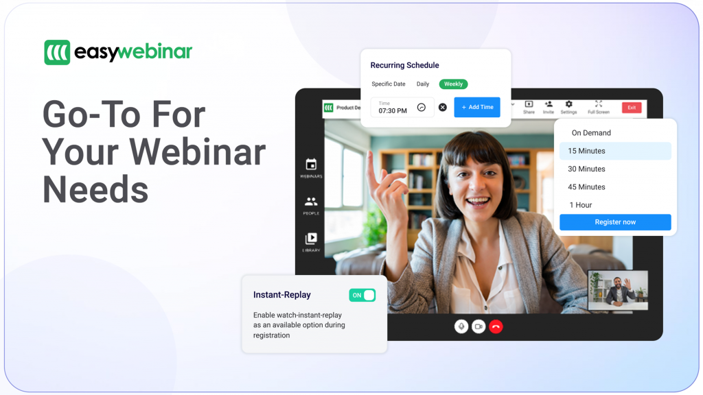 EasyWebinar for Webinar Needs