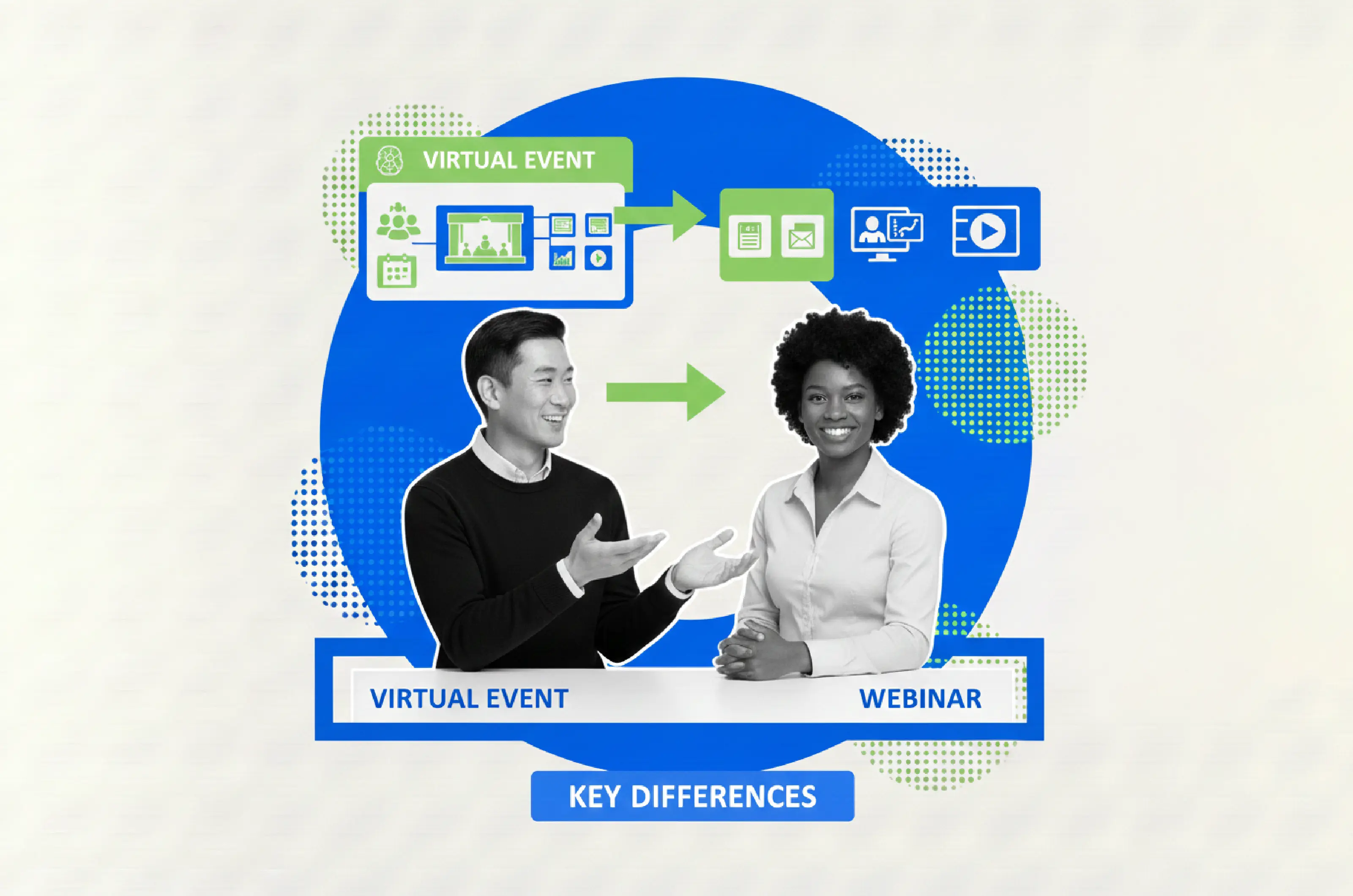 virtual events vs webinars guide