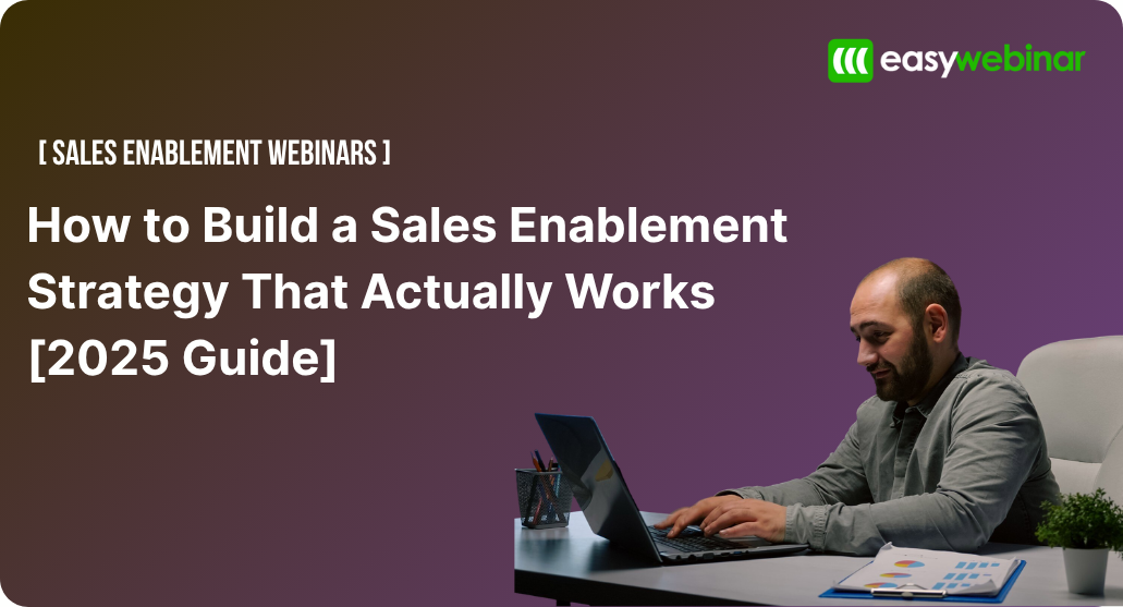 Sales Enablement Webinars