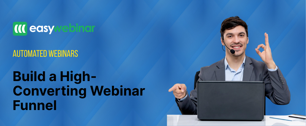 Automated webinar funnel