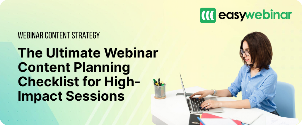 Webinar Content Strategy