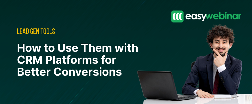 lead gen tools to CRM