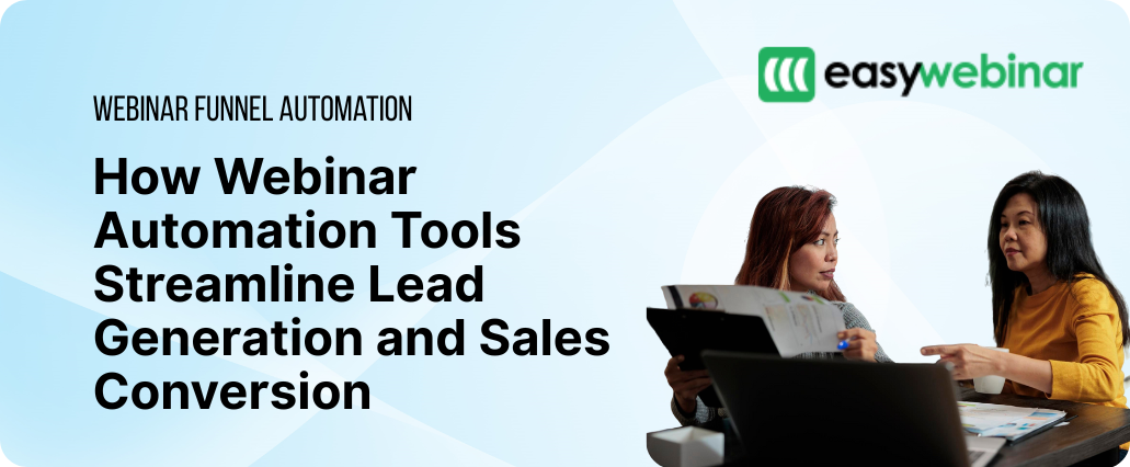 Webinar automation funnel