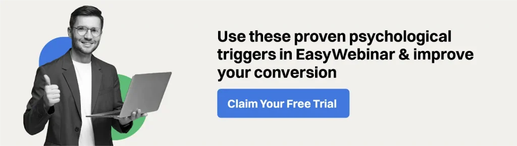 Take a trial for EasyWebinar