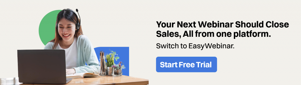EasyWebinar webinar revenue system for small businesses, the best GoToWebinar alternative with built-in CRM and automation